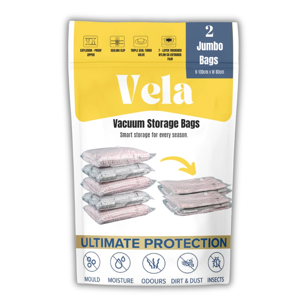 Jumbo Vacuum Storage Bags Perfect Vacuum Bags for Duvets Vela