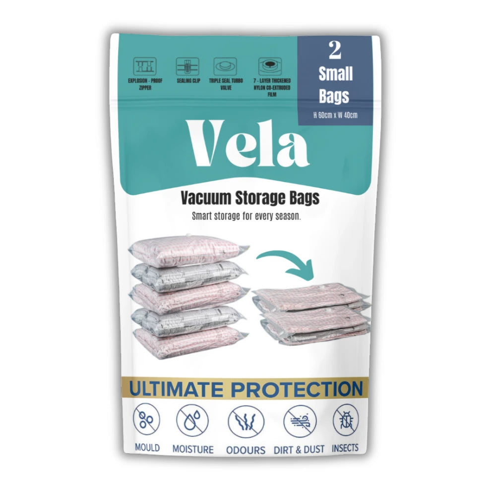 Small Vacuum Storage Bags - Vela - Pack of 2