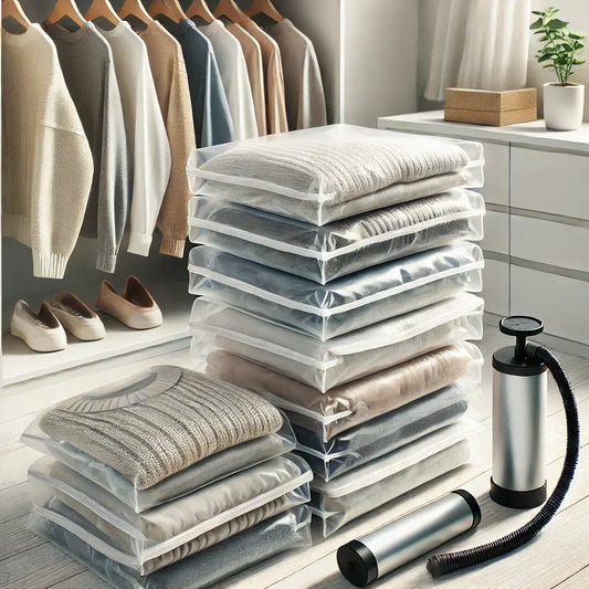 vacuum storage bags with pump 