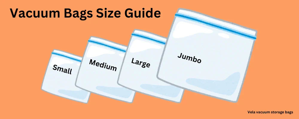 vacuum storage bags size guide