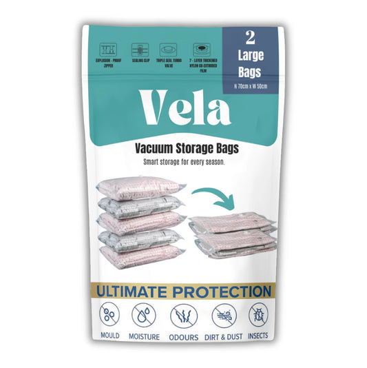 Large vacuum storage bags - vela- pack of 2