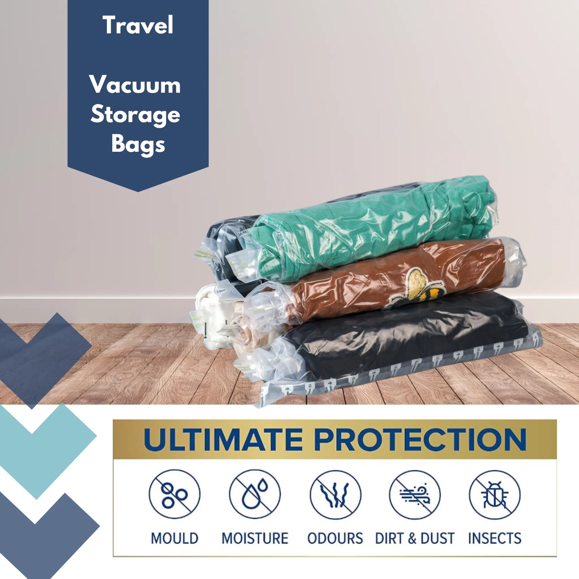 Travel vacuum bags - category image